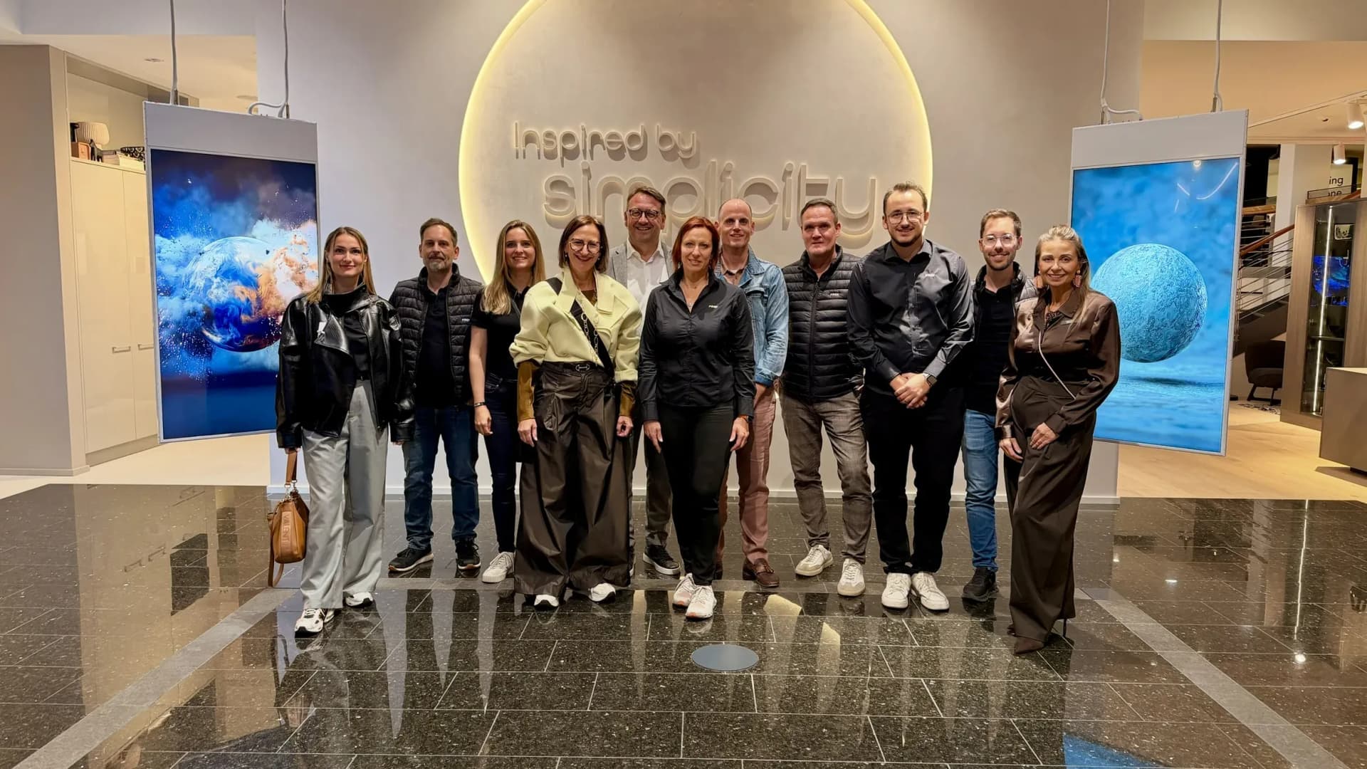 Das Küchenteam von Frey auf der Küchenmeile 2026 bei Häcker Küchen