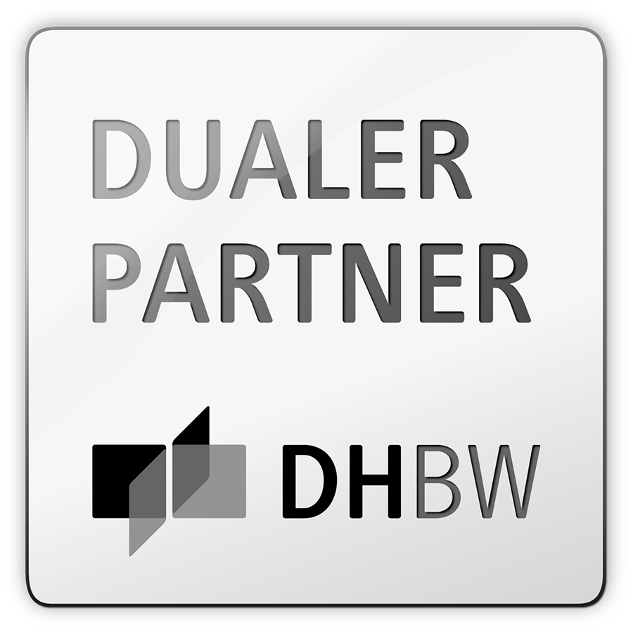 Wir sind dualer Partner der DHBW Karlsruhe.